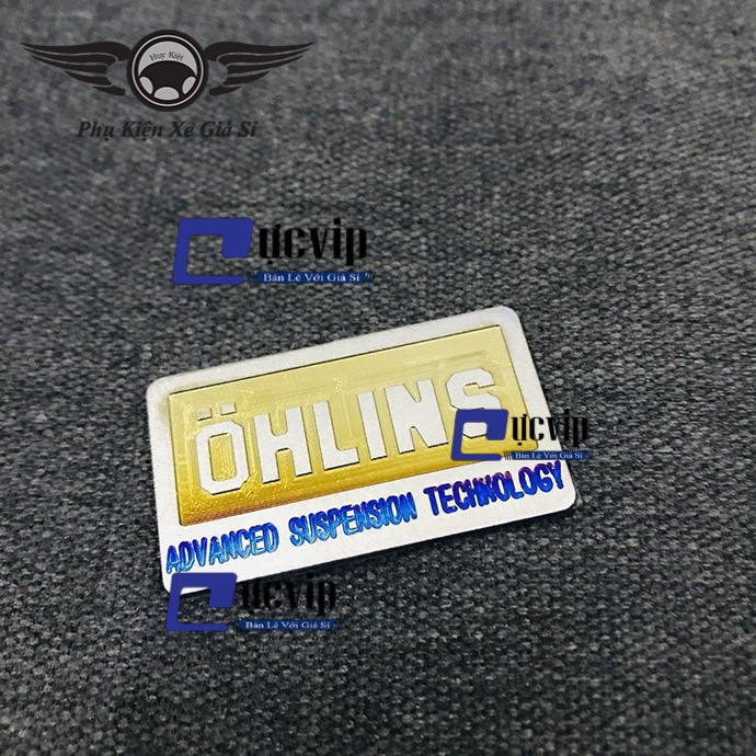 Gắn Cho Mọi Loại Xe - Tem Logo Titan Nhiều Thương Hiệu