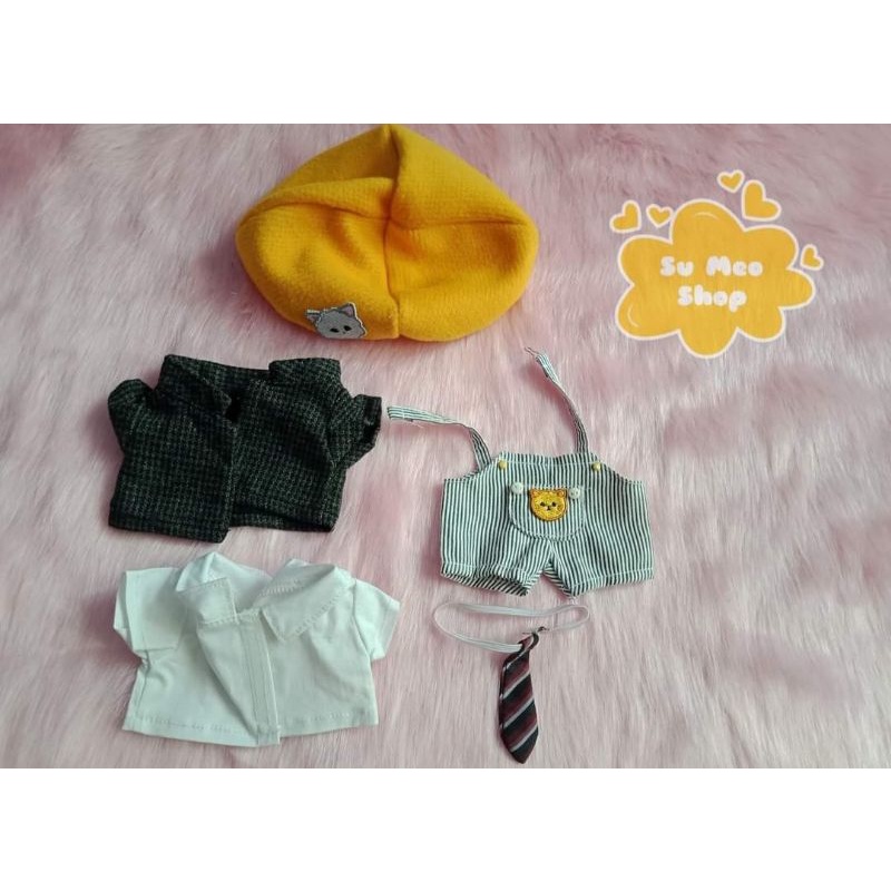 Quần áo Qutfit Nam Kinh 20cm - Vương Nhất Bác x Tiêu Chiến