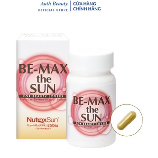 Viên uống chống nắng nội sinh bemax the sun nhật bản - vừa chống nắng, vừa trắng da, giảm nám