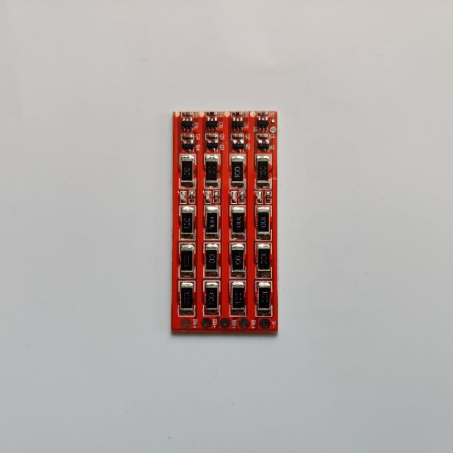 Mạch cân bằng pin sắt, lifepo4 4S, 8S, 12S, 16S dòng cân bằng 1,5A