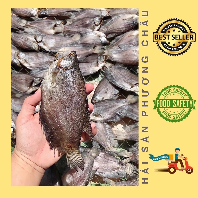 [HỎA TỐC SG] Khô cá sặc bổi Cà Mau lớn ướp lạt không mặn rất ngon 500g