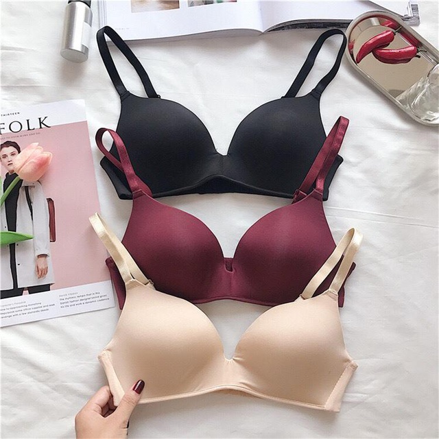 Áo Lót Su Trơn Không Gọng Mút Mỏng Xuất Nhật