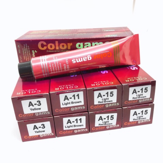 Thuốc Nhuộm Tóc Color Gams ( A1—> A32)