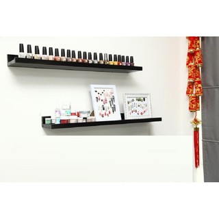 Kệ Treo Tường Trưng Bày Mỹ Phẩm - Kệ Nail Cao Cấp Bộ 2 thanh dài 100cm MP8 + Phụ kiện lắp đặt theo bộ.