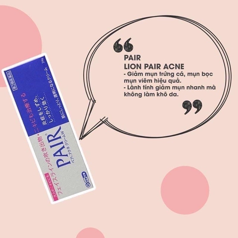 Kem giảm mụn Pair Acne Nhật Bản