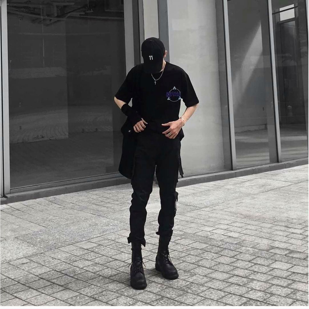 áo thun nam nữ tay lỡ unisex form rộng phong cách ulzzang Pi fashion