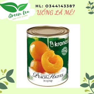 FREESHIP/Đào ngâm Kronos 825g/UỐNG LÀ MÊ