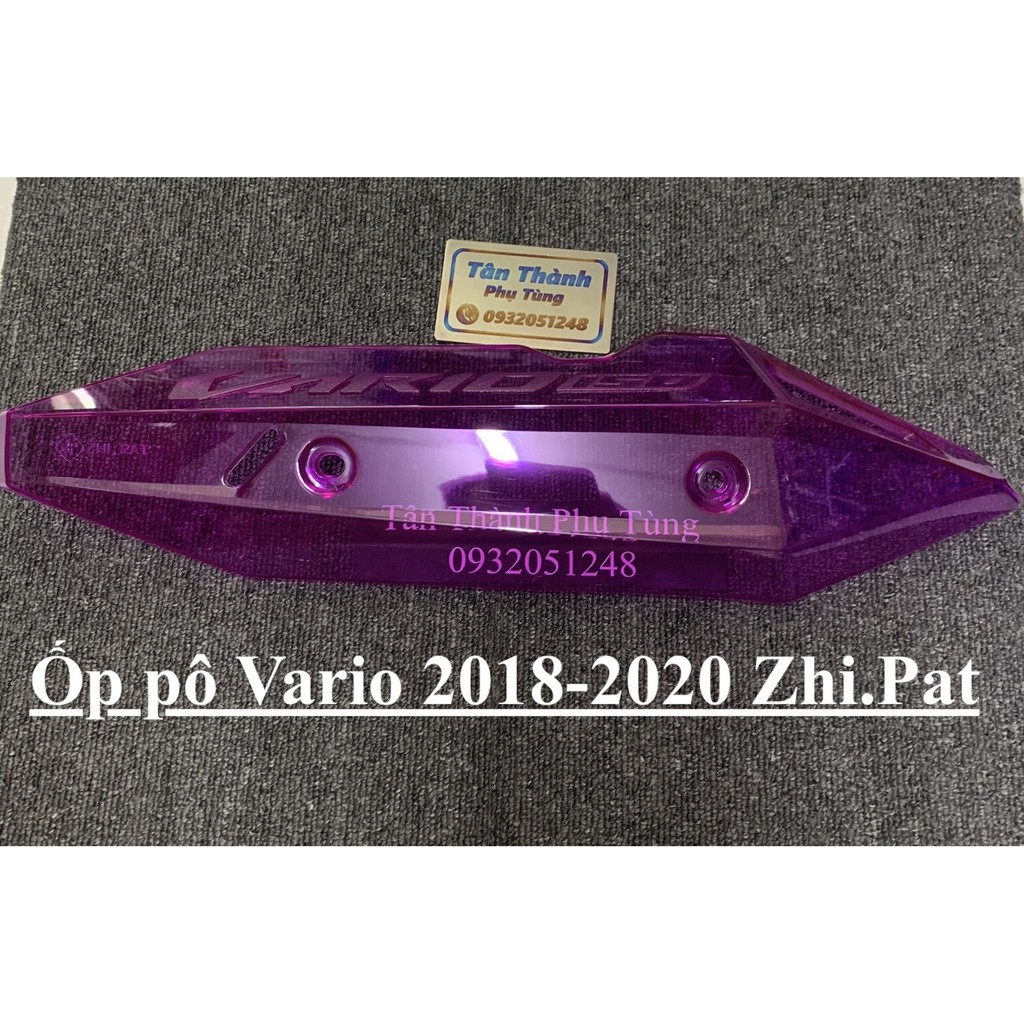 Ốp pô trong suốt Vario 2018 - 2020 ZHIPAT chính hãng