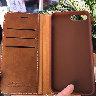 Bao da iPhone 7 Plus/ 8 Plus dạng ví chính hãng Nuoku