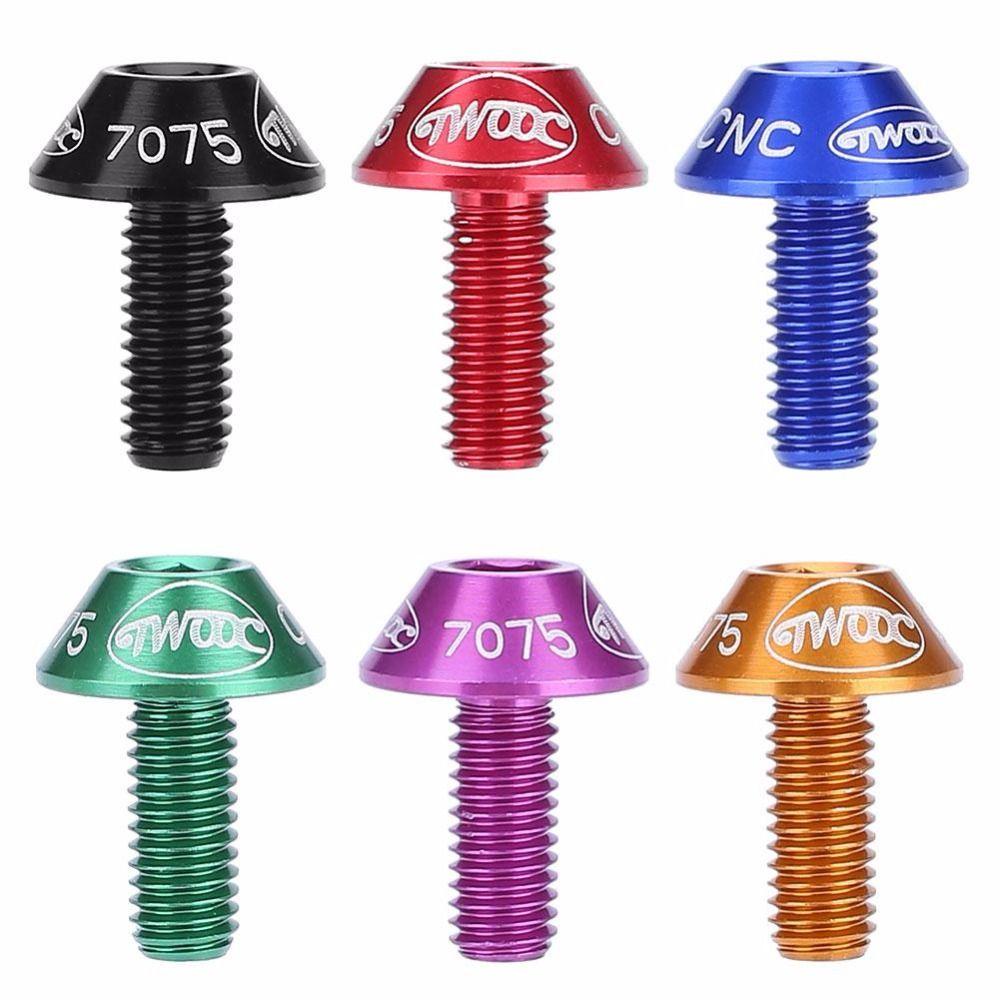 Bộ 2 Ốc Vít Giá Đỡ Lồng Xe Đạp Bằng Hợp Kim Nhôm Siêu Bền Tiện Dụng