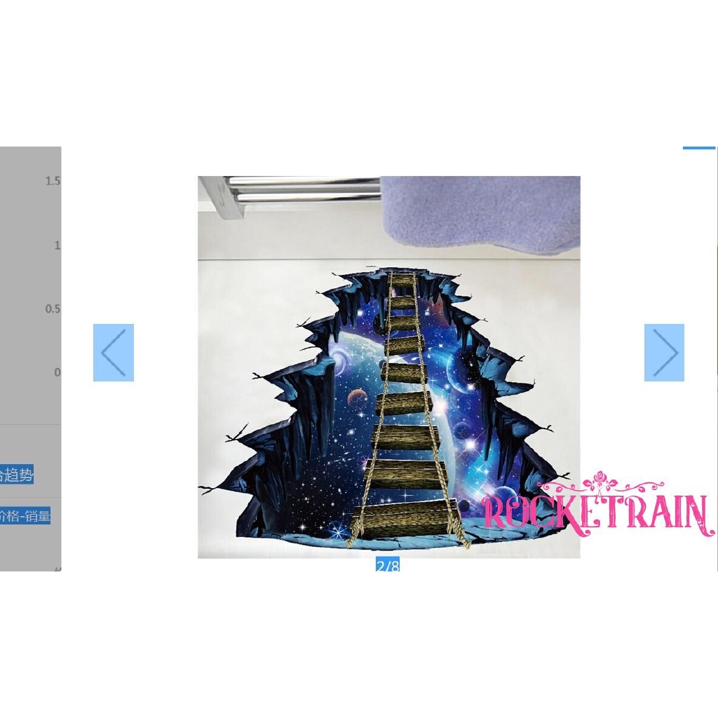 Miếng dán 3D trang trí độc đáo ấn tượng