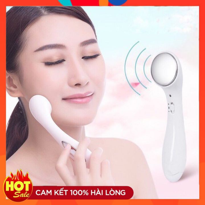 Máy Massage Mặt Ion Cầm Tay Đẩy Tinh Chất Serum Và Kem Dưỡng