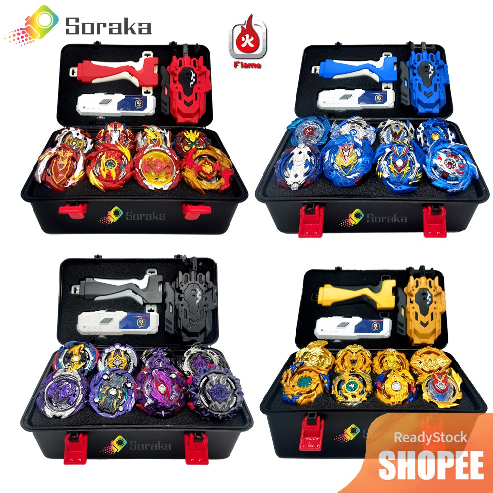 FLAME Kết Hợp Beyblade Burst Set Đồ Chơi Beyblades Arena bayblade Launcher Đồ Chơi Cho Trẻ Em baybla