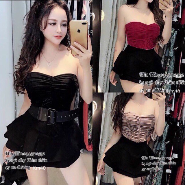 Áo ống dún có mút ngực chất thun lụa mềm mịn, mát, dày dặn, co giãn tốt, bao sĩ bán shop- ann9399 | BigBuy360 - bigbuy360.vn