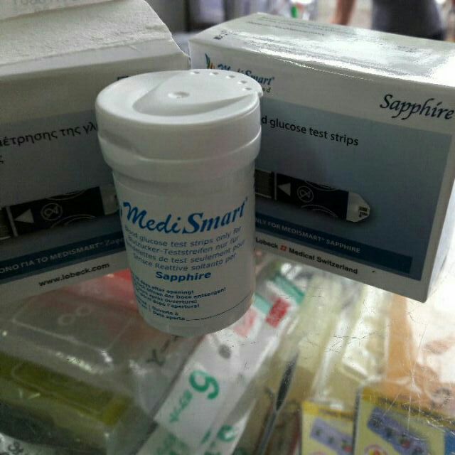 Que thử tiểu đường, đường huyết MediSmart Sapphire