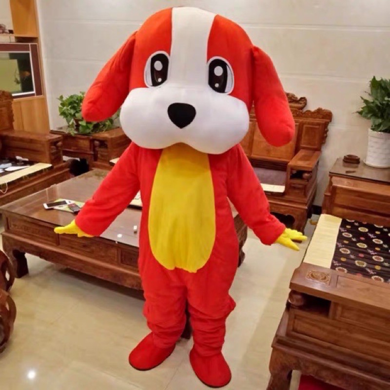 MASCOT CHÓ ĐỎ