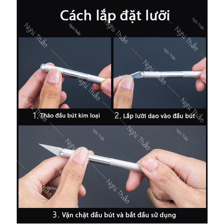 Dao cắt bột nail