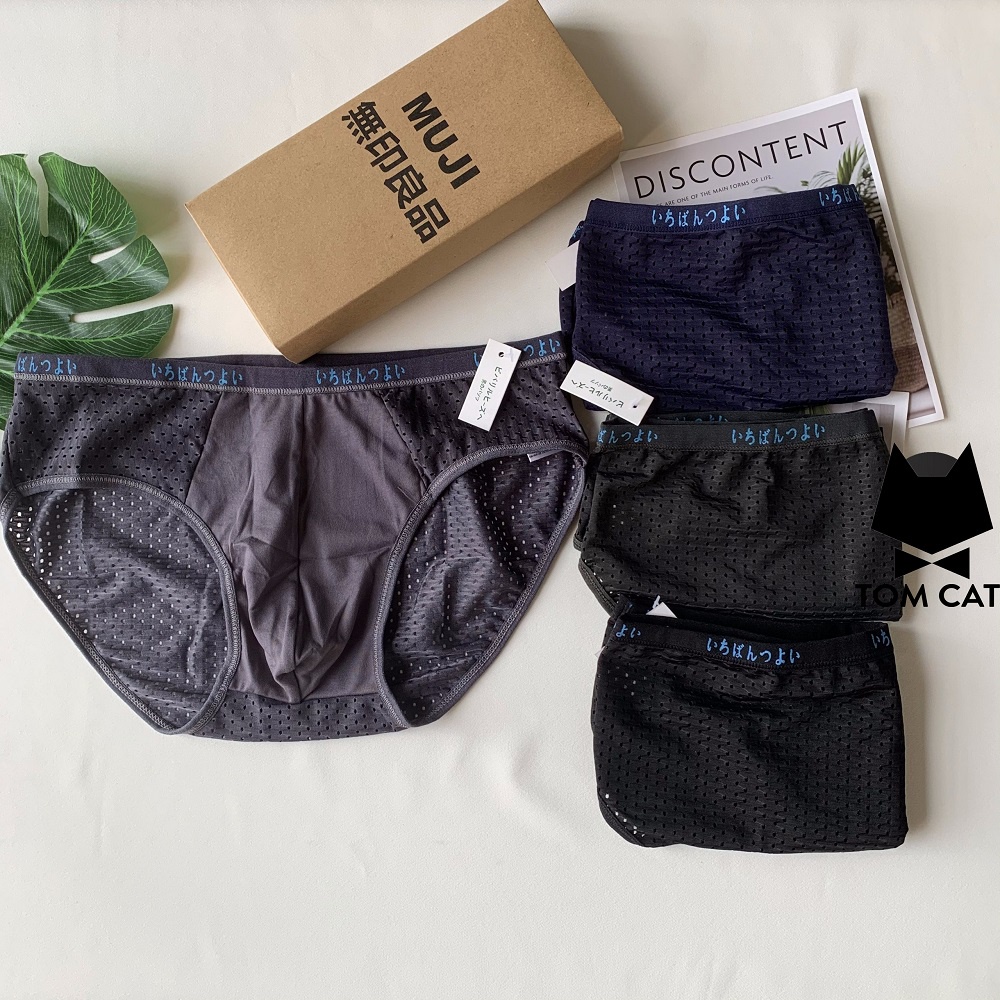 "GIÁ SỈ BUÔN" ➡Quần Lót-Sịp Tam Giác Nam Nhật Thông Hơi Cao Cấp "có video thực tế"