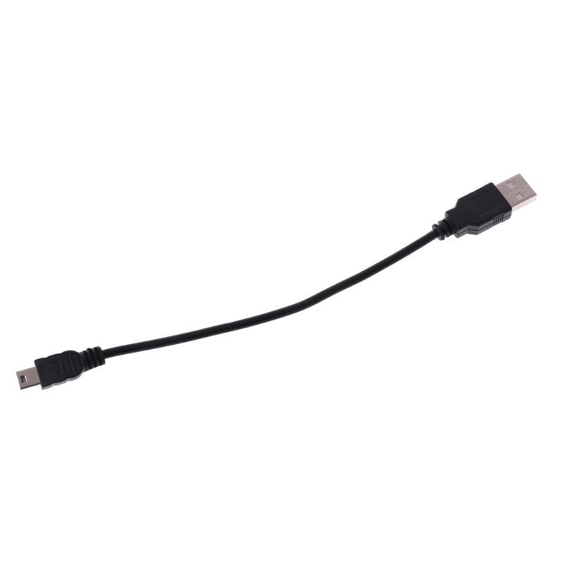 VIVI 1PCS black USB male to 5PIN data cable short line USB2.0