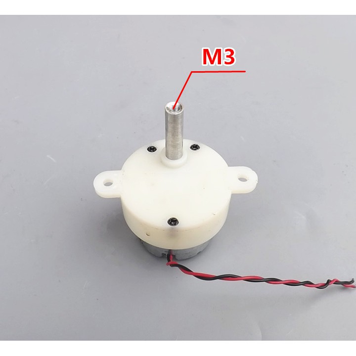 Động cơ motor mô tơ giảm tốc mini 300 điện áp 3V - 9V - tốc độ 5 vòng trên phút - LK0018