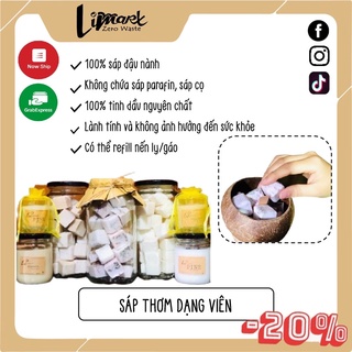 Sáp Thơm Để Tủ/Phòng Tắm Hoặc Refill Ly Nến Thơm Limart