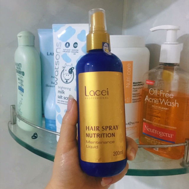 Xịt dưỡng tóc Lacie
