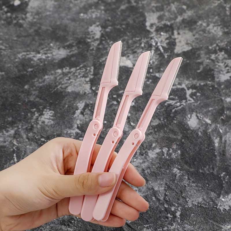 Bộ Dao Cạo, Tỉa Lông Mày, Chân Mày Tóc Mái Tiện Lợi MERI