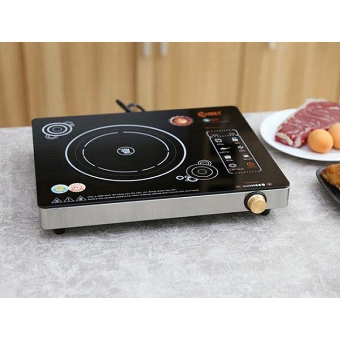 BẾP HỒNG NGOẠI COMET CM5559 CÔNG SUẤT 2000W - Tặng Kèm Vỉ Nướng