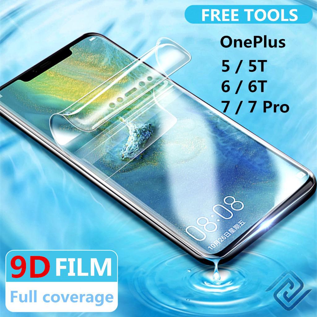 Tấm phim dán bảo vệ màn hình 9D chất lượng cao cho OnePlus 7 One Plus 7 Pro 6 6T 5 5T