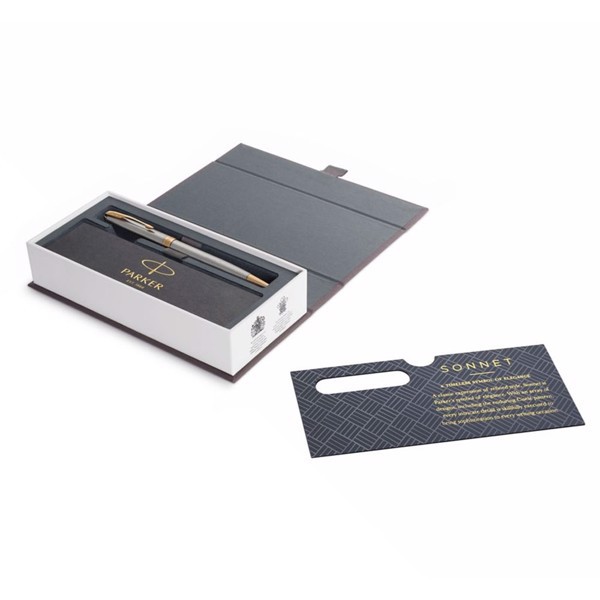 [Chính Hãng] Bút Bi Ký Cao Cấp Parker Sonnet SLM Đ-ST Steel Mạ Crom Nét 1.0mm (Hàng Nhập Khẩu Pháp)