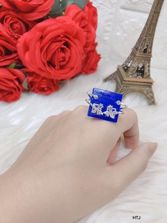 Bông tai bạc kẹp hình bướm