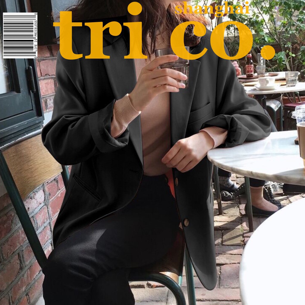 Áo Khoác Nữ Cỡ Lớn Phong Cách Hàn Quốc Hợp Thời Trang Blazer Nữ