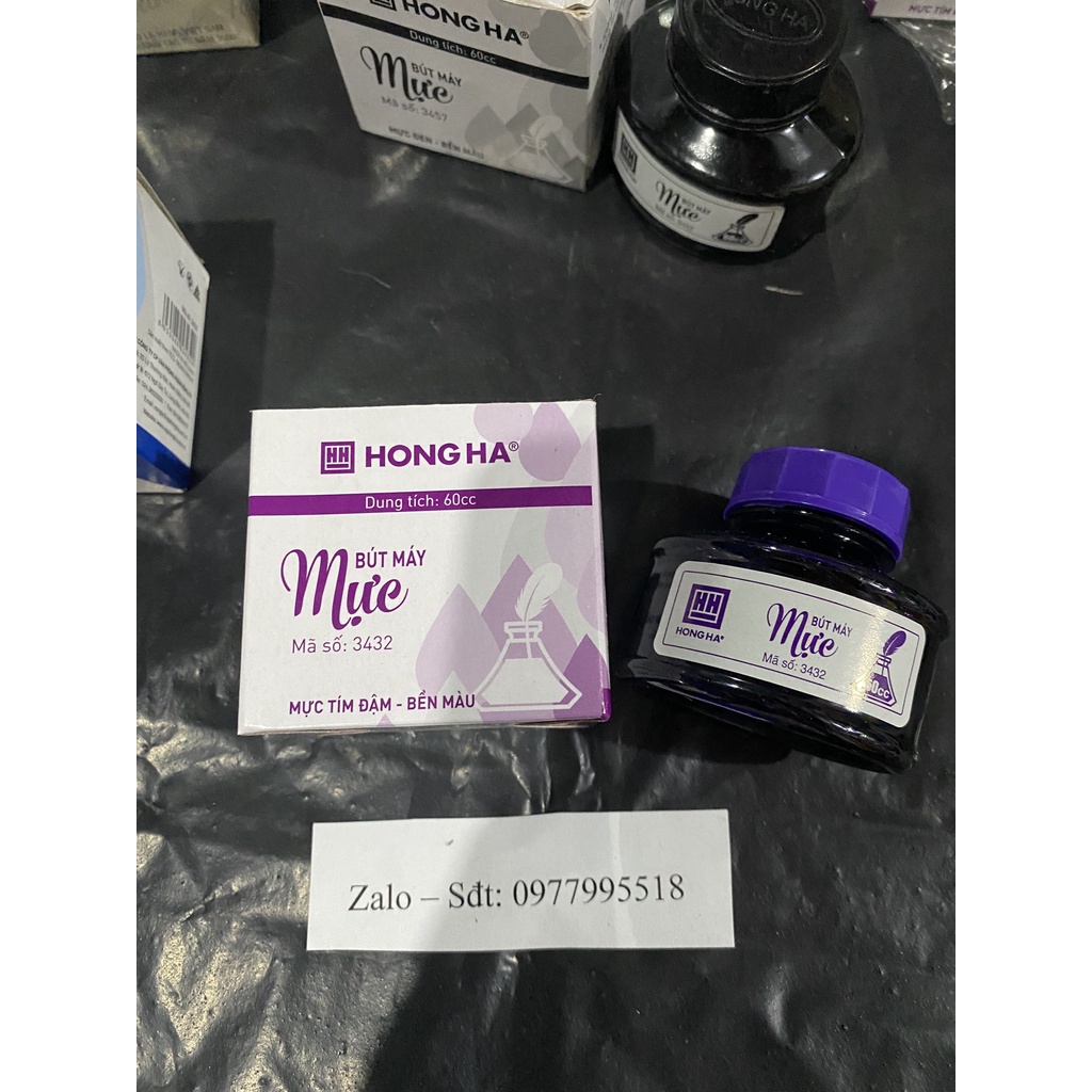 Mực Bút Máy Hồng Hà - Ms: 3432