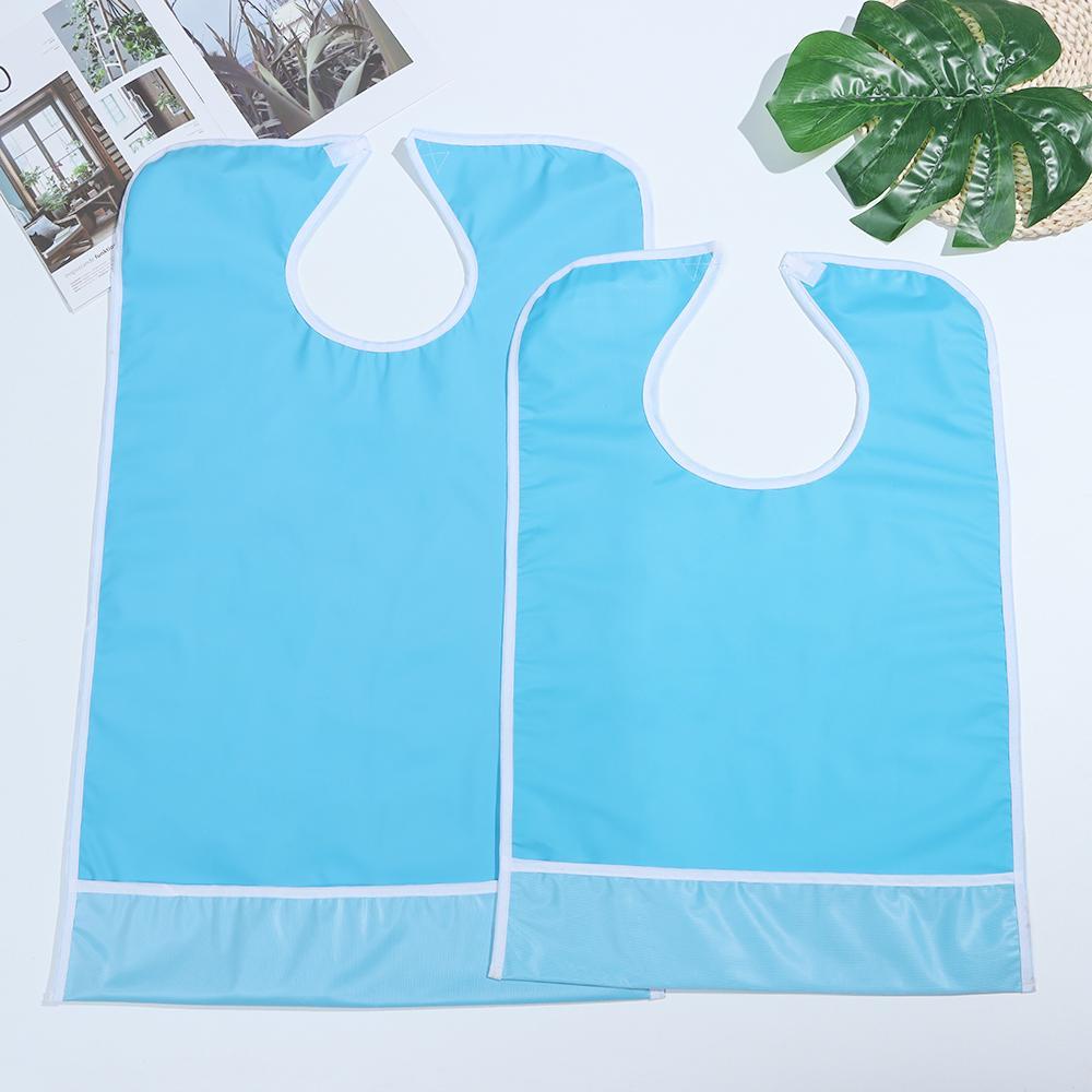 HECCEH Yếm Ăn Có Thể Tái Sử Dụng Tiện Lợi Cho Người Lớn Tuổi