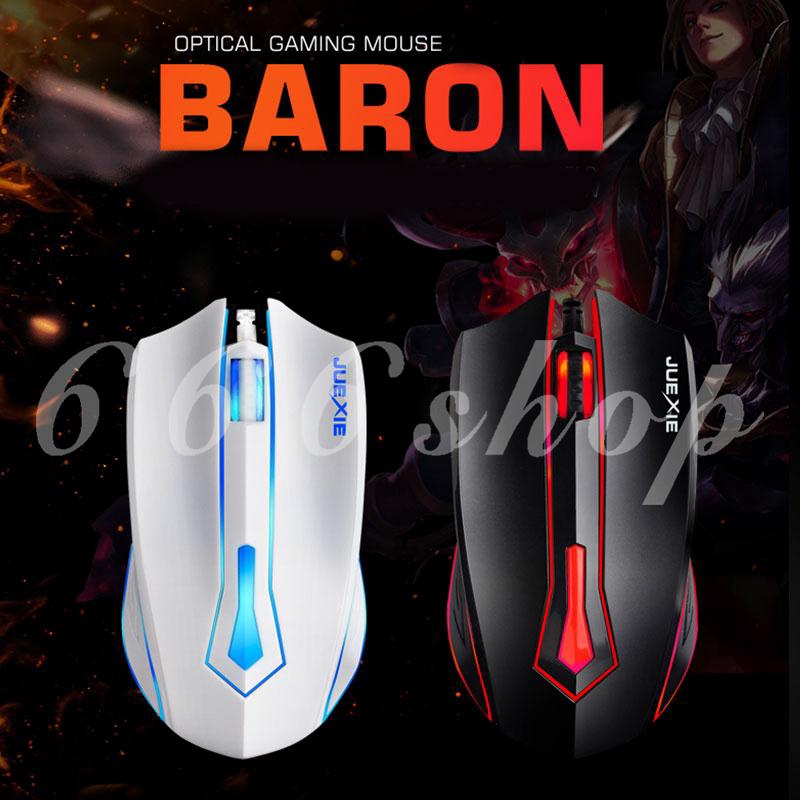 Chuột quang gaming M611 6 nút có dây kết nối USB cho máy tính laptop | BigBuy360 - bigbuy360.vn