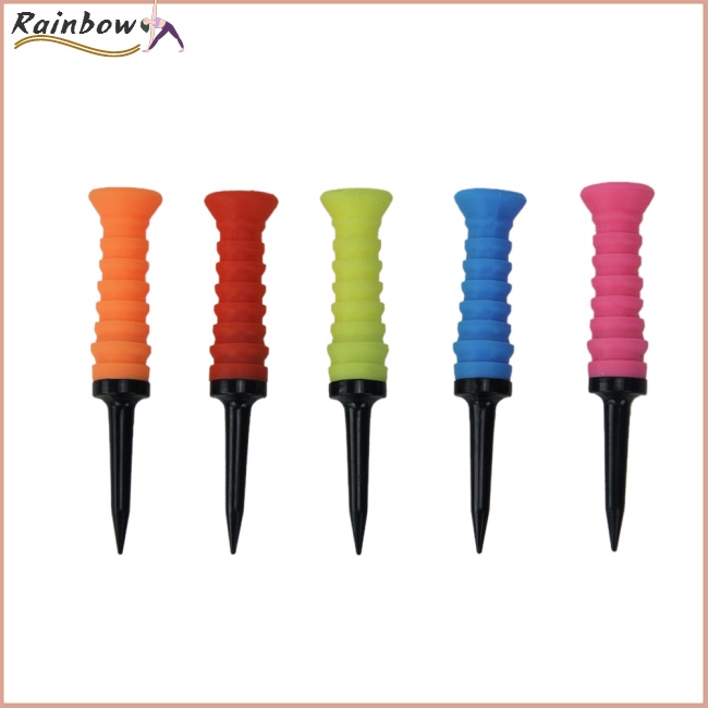 Bộ 3 Tee Cao Su Mini 83 * 47mm Nhiều Kích Thước Hỗn Hợp Để Luyện Tập Đánh Golf