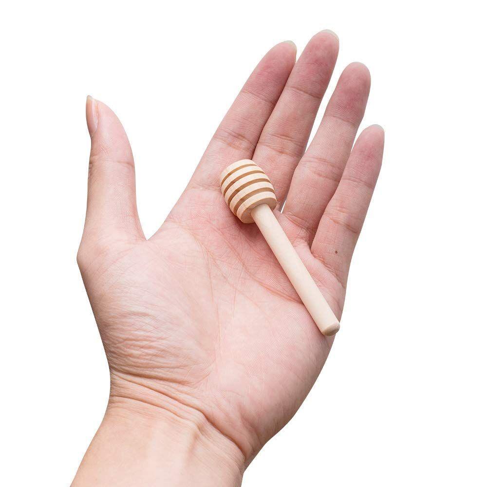 YIYU Muỗng Khuấy Mật Ong Mini 3 Inch Chuyên Dụng Cho Pha Cà Phê Sữa