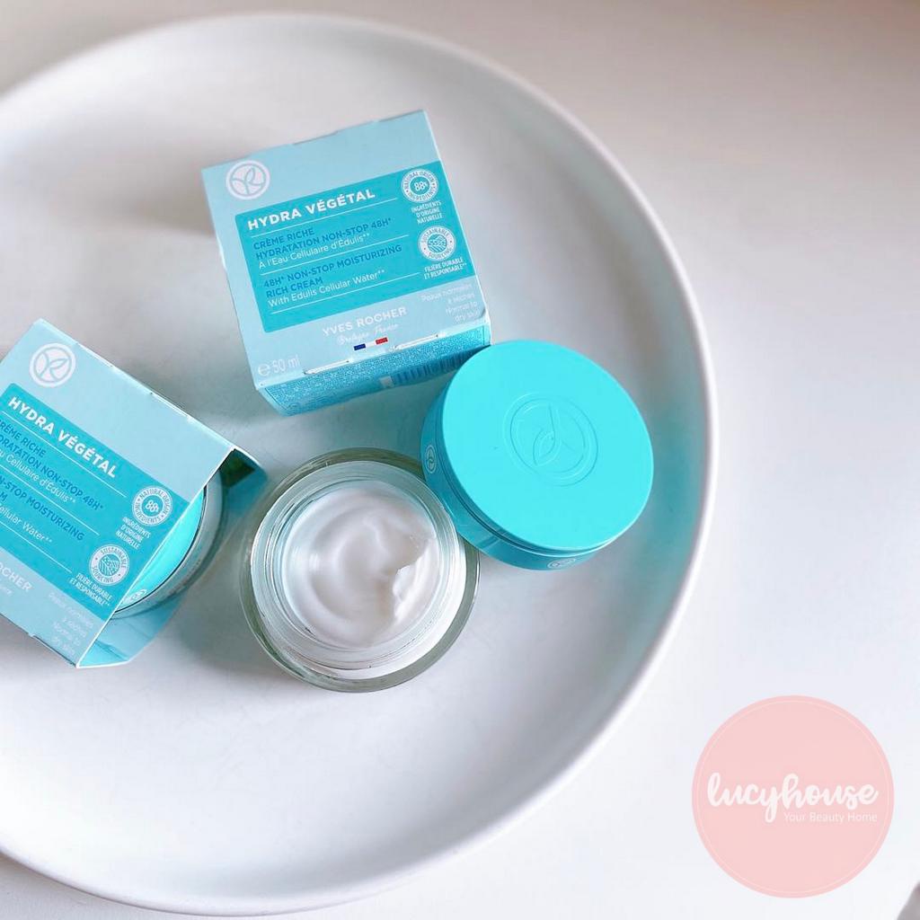 Kem dưỡng ẩm sâu Hydra Vegetal Yves Rocher mẫu mới 2023
