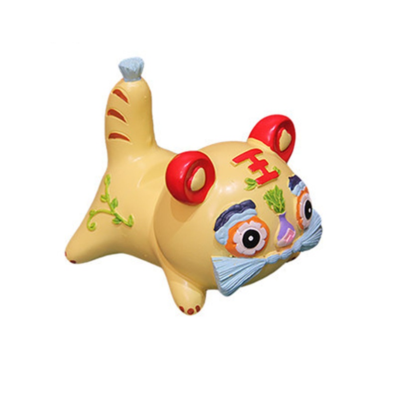 Giá Đỡ Điện Thoại Hình Con Hổ Bằng Nhựa Resin Độc Đáo