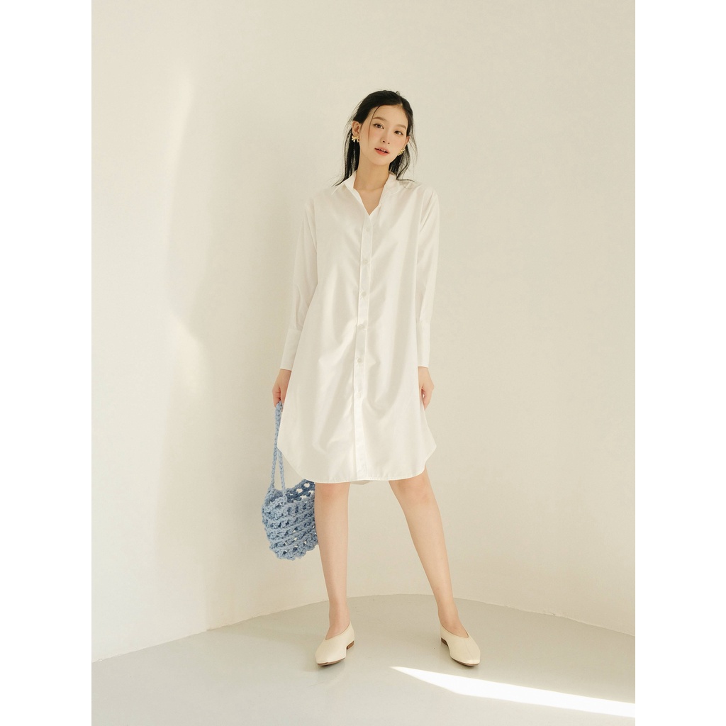 THE19CLUB - Váy sơmi cotton cơ bản - OXFORD SHIRTDRESS