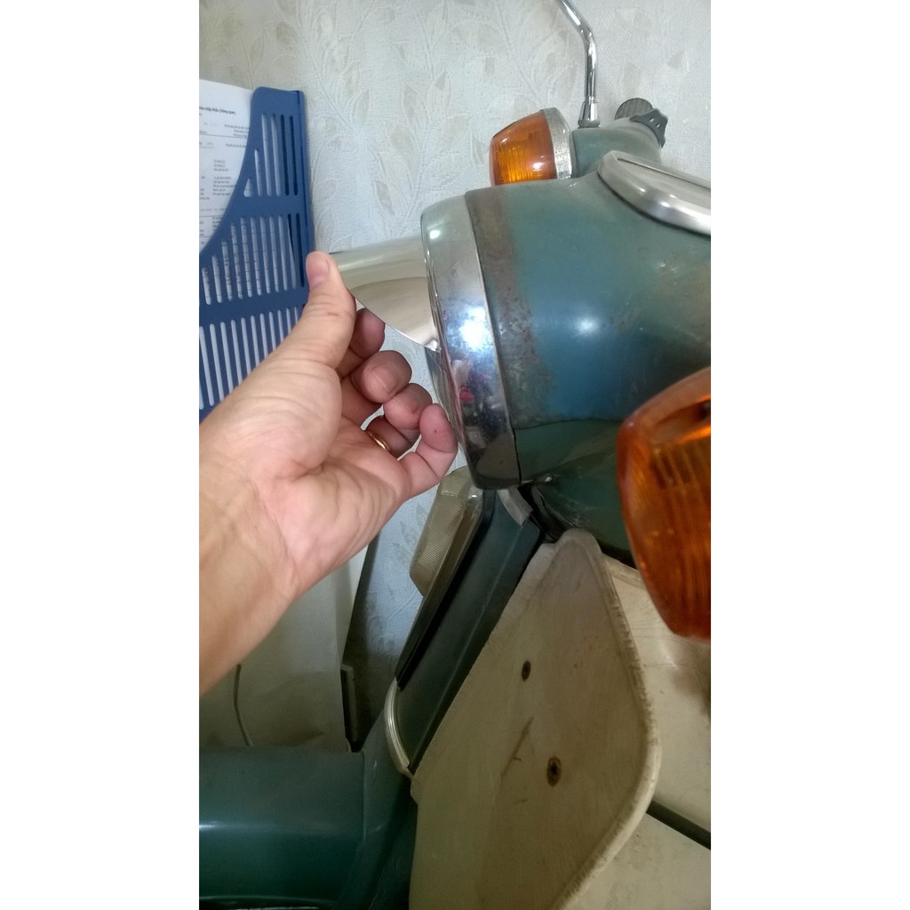 Mũ chụp đèn trước cho anh em làm đẹp xe 67-cub....
