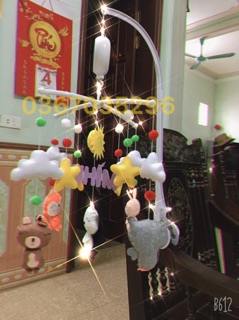 Treo nôi vườn Thú có tên cho bé