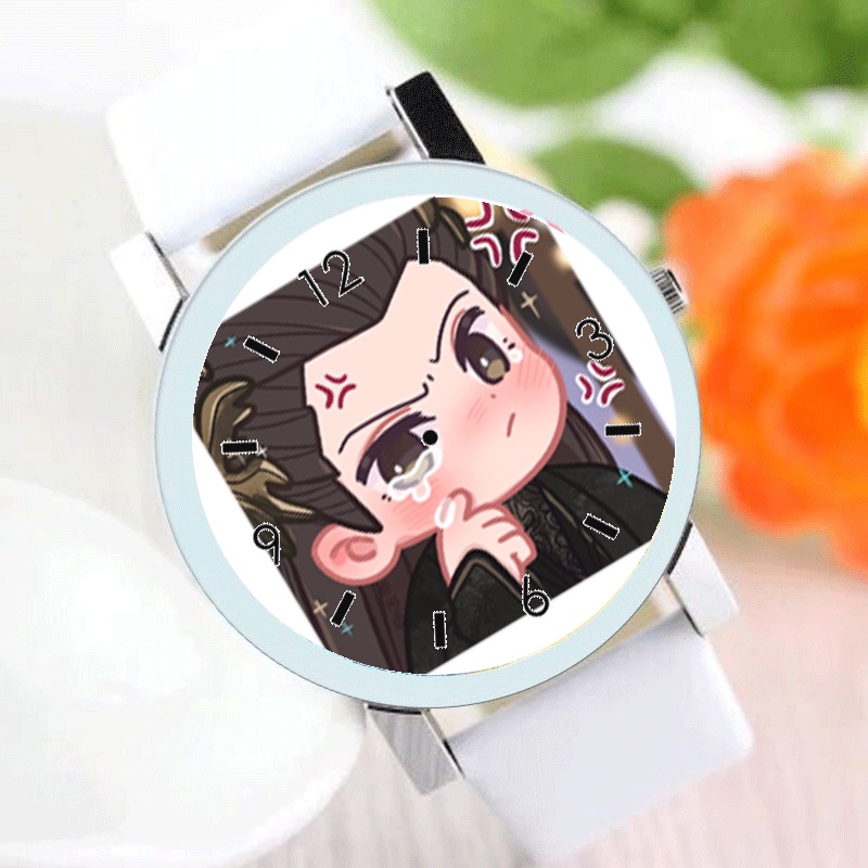 Đồng hồ đeo tay nam nữ in hình THƯƠNG LAN QUYẾT Vương Hạc Đệ x Ngu Thư Hân phim cổ trang quà tặng độc đáo
