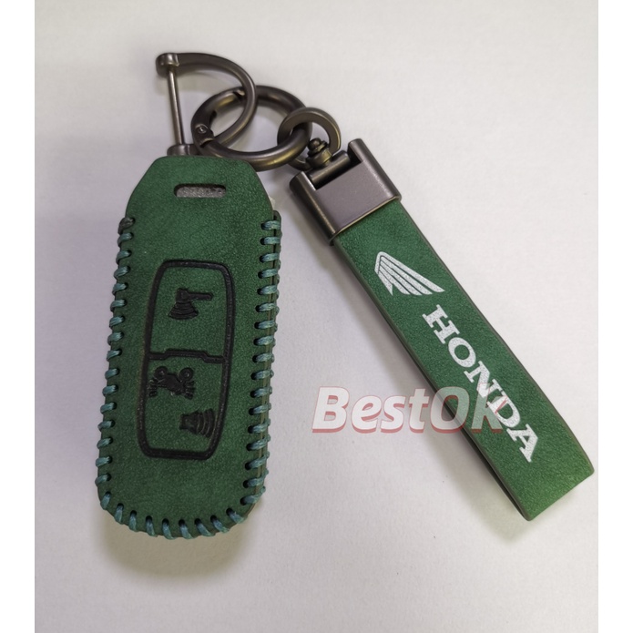 Bao Da Chìa Khóa Honda SH 2021, SH 2022, SH 350i, SH Mode, Lead, Cub, Winner X, AB 2023, PCX 160, Vario 160 (2 nút bấm)