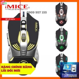 [HOT] Chuột Chơi Game Mouse iMICE V5 Gaming (Dây dù – Led 7 màu) LỖI ĐỔI MỚI