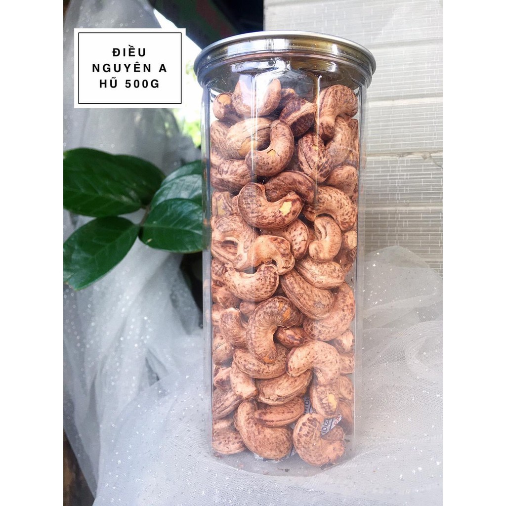 HẠT ĐIỀU RANG NGUYÊN VỊ CÒN VỎ LỤA - LOẠI A - HẠT CỒ 500GR