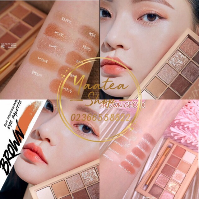 Bảng mắt Clio PRO EYE PALETTE