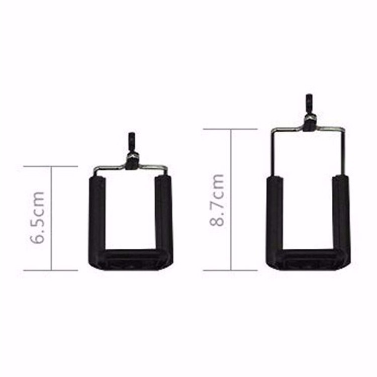 Kẹp điện thoại tripod livestream tiktok chụp ảnh hình chữ U gắn chân máy ảnh giá rẻ thanh lý.