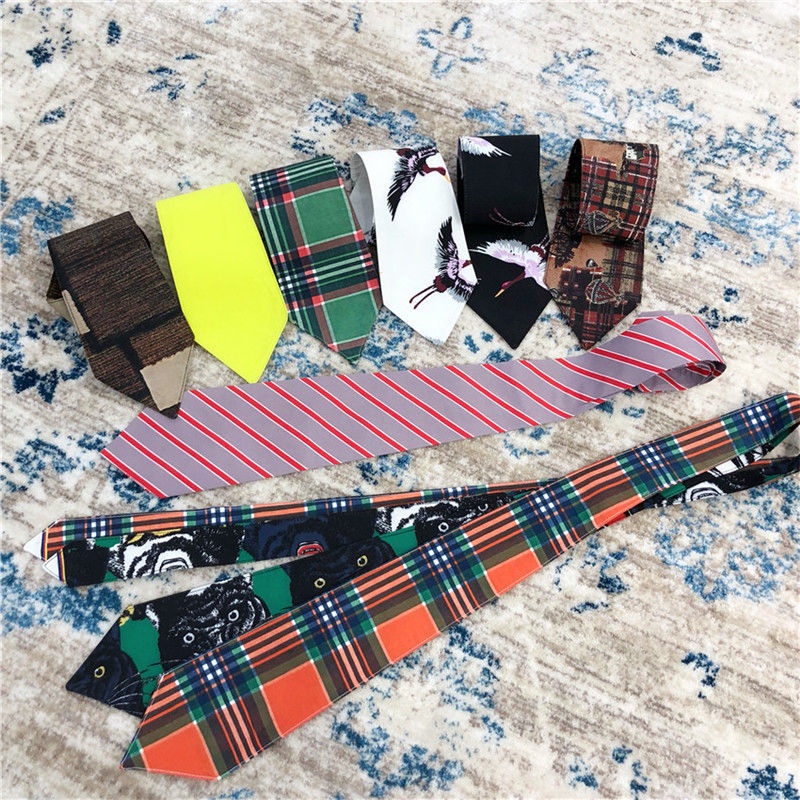 Cà vạt sơ mi kiểu retro dễ phối đồ phong cách Harajuku Hong Kong dành cho nữ