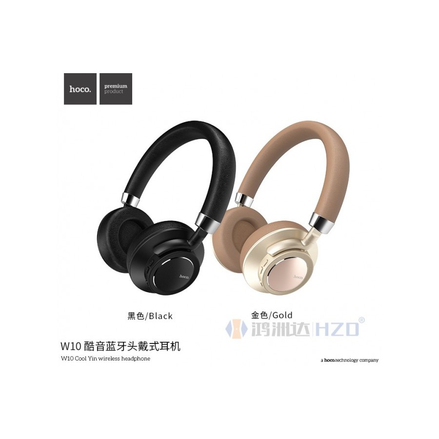 [ Sản Phẩm Chính Hãng ] Tai nghe chụp tai bluetooth Hoco W10